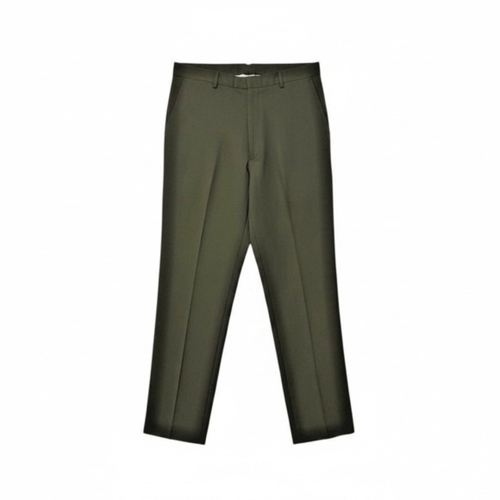 Pronto Uomo Mens Brown Worsted Wool Dress Pants Size 40  Made in Italy‎
